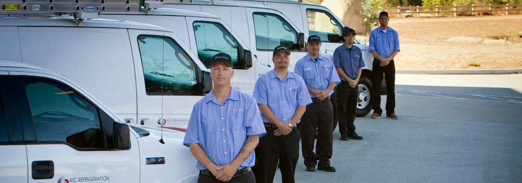 KIC Refrigeration crew ready for Mini Split Repair jobs across La Crescenta-Montrose